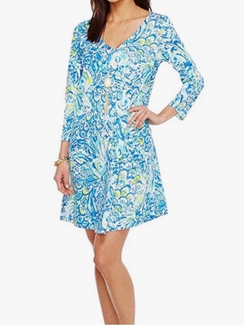 LILLY PULITZER Erin Dress in Blue Crush Afterparty